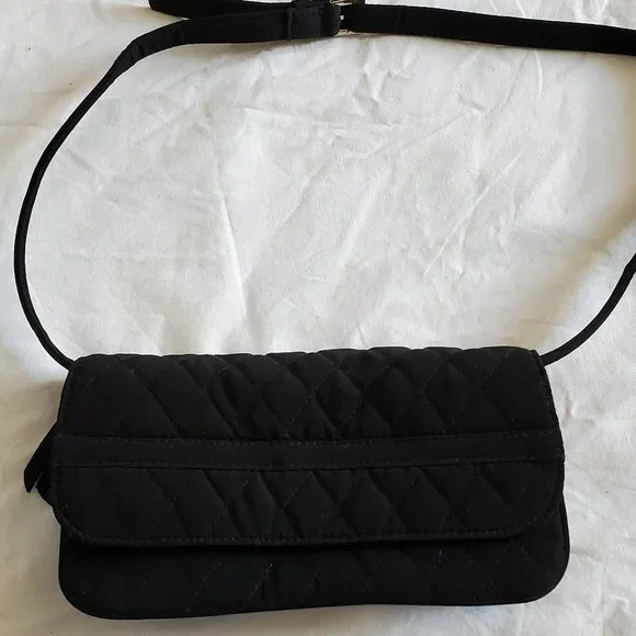 Small all black Vera Bradley bag~SALE - Picture 5 of 7